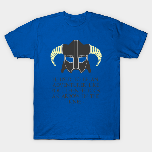 arrow to the knee shirt